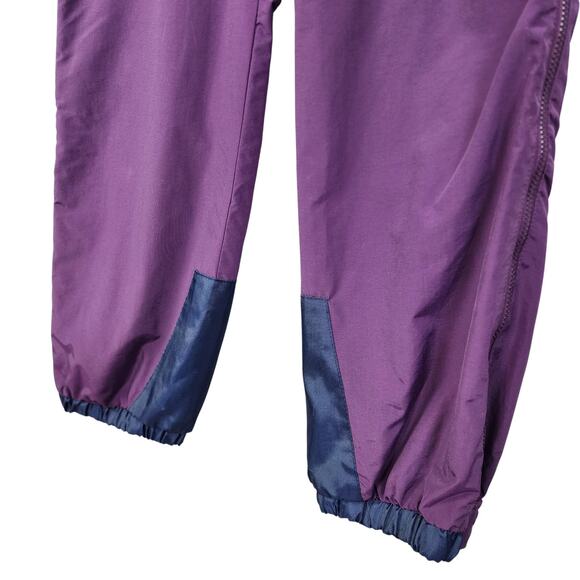Lands End Womens Vintage Side Zip Snow Pants Size Large Purple Outerwear Nylon - Picture 3 of 14